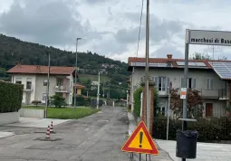 I lavori in via Pes di Villamarina